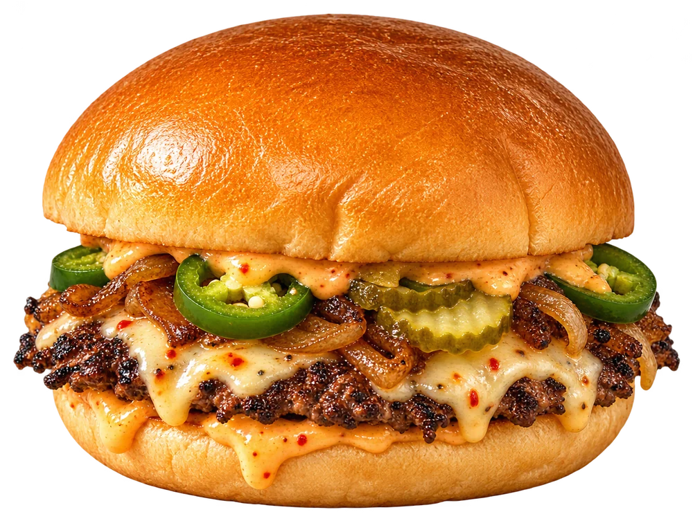 Spicy Smash Burger